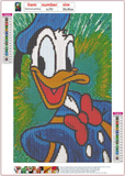 Full Diamond Painting kit - Donald duck