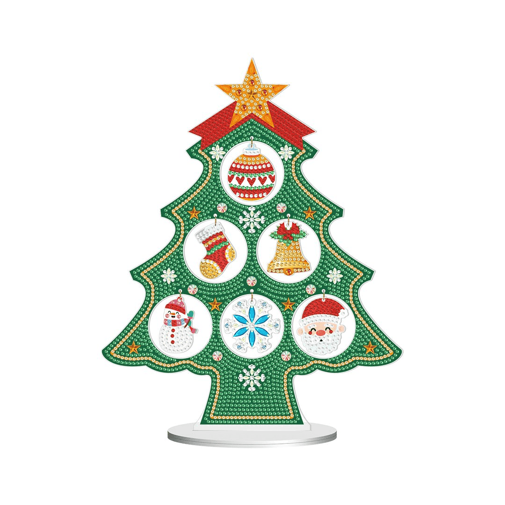5D diamond painting Christmas decoration ornaments - Hibah-Diamond painting art studio