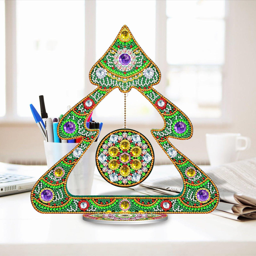 5D diamond painting Christmas decoration ornaments - Hibah-Diamond painting art studio