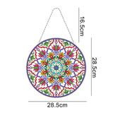 5D diamond painting Decoration Glowing Wreath - Hibah-Diamond painting art studio