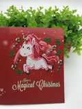 5D DIY Diamond Painting Christmas Greeting Card Xmas Gift (8 pcs) - Hibah-Diamond painting art studio