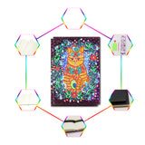 DIY Diamond Painting Notebook - Cat (No lines)