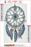 Full Diamond Painting kit - Wind chime
