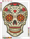 Full Diamond Painting kit - Skull