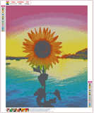 Full Diamond Painting kit - Sunflower