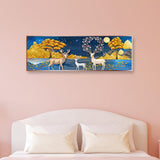 Full Large Diamond Painting kit - Deer family at night