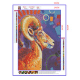 Full Diamond Painting kit - Animal Bighorn sheep
