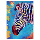 Full Diamond Painting kit - Zebra head