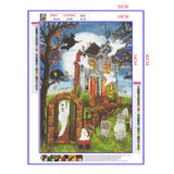 Full Diamond Painting kit - Haunted mansion
