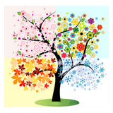 Full Diamond Painting kit - Four Seasons Tree