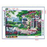 Full Diamond Painting kit - Beautiful house in the wild