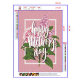 Full Diamond Painting kit - Happy Mothers' Day