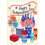 Full Diamond Painting kit - Happy independence day