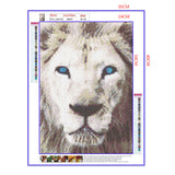 Full Diamond Painting kit - Lion head