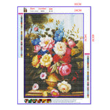 Full Diamond Painting kit - Beautiful flowers