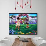 Full Diamond Painting kit - Cute little girl