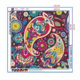Full Diamond Painting kit - Classical Pattern (18x18inch canvas size)