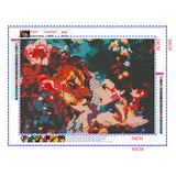 Full Diamond Painting kit - Beautiful woman and tiger
