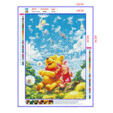Full Diamond Painting kit - Pooh Bear