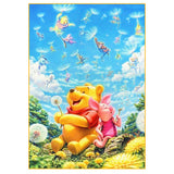 Full Diamond Painting kit - Pooh Bear