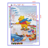Full Diamond Painting kit - Pooh Bear