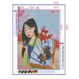 Full Diamond Painting kit - Mulan