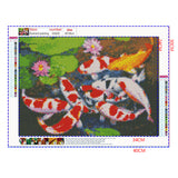 Full Diamond Painting kit - Koi fishes