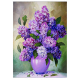 Full Diamond Painting kit - Purple lilac