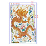 Full Diamond Painting kit - Dragon (16x24inch)