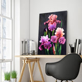Full Diamond Painting kit - Iris