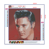 Full Diamond Painting kit - Elvis Presley (The King)