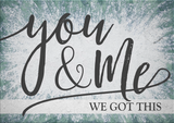Full Diamond Painting kit - You & Me
