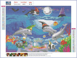 Full Diamond Painting kit - Undersea halloween