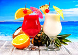 Full Diamond Painting kit - Summer drink