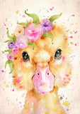Full Diamond Painting kit - Yellow duck