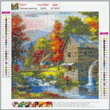 Full Diamond Painting kit - Idyllic farm