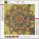 Full Diamond Painting kit - Mandala