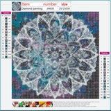 Full Diamond Painting kit - Mandala