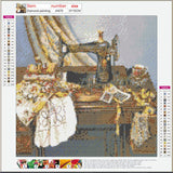 Full Diamond Painting kit - Tailor
