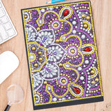 DIY Diamond Painting Notebook - Mandala (No lines)