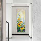 Full Large Diamond Painting kit - Wildflowers
