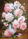 Full Diamond Painting kit - Beautiful peonies