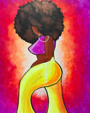 Full Diamond Painting kit - Hot african girl