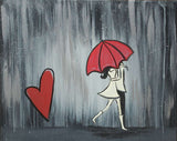Full Diamond Painting kit - Couple hugging