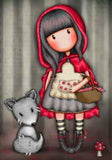Full Diamond Painting kit - Gorjuss girl