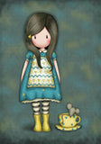 Full Diamond Painting kit - Gorjuss girl