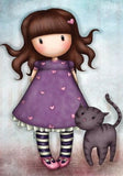 Full Diamond Painting kit - Gorjuss girl