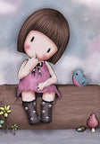 Full Diamond Painting kit - Gorjuss girl
