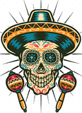 Full Diamond Painting kit - Skull