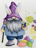 Full Diamond Painting kit - Christmas gnome painter
